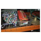 Mix Lot Rope, Mugs, Food Wrap & Vintage Flag