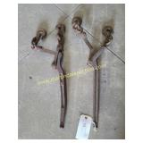 2) Durallox Chain Binders 3/8 - Rusty