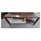 6ï¿½ Laminated Table on Wheels, Lower Shelf