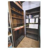 2nd Floor -  2 Bookcases & Contents