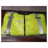 1) New 2XL ANSI 107 Jacket - SAFETY YELLOW