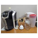 KEURIG Coffee Maker, Pitchers, Misc Items