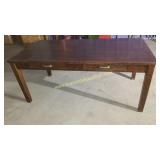 Vintage Mid Century Myrtle Desk Co Library Table