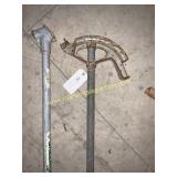 3/4ï¿½ Greenlee Pipe Bender & 1ï¿½ Gray pipe bender,