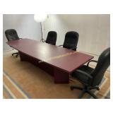 2nd FLOOR Oval Conference Room Table & Chairs