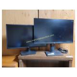 2) Dell Computer Monitors - Untested, likely