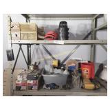 2nd Floor - Shelf Contents / Mix Lot Of Nails,