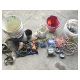 Misc Lot of Ratchet Straps, Rafters Ties, Gang