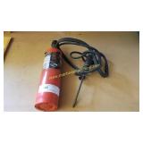2nd Floor - Small Gas Torch & Empty Tank