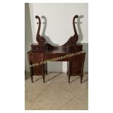 Antique Kneehole Dresser - No Mirror
