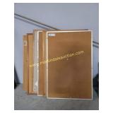 6) Cork Boards, Bulletin Boards - Used