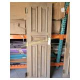 Interior Door, Ceramic Knobs