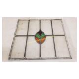 2nd Floor - Antique Leaded Stained Glass Panel