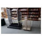3) Blueprint Stands, Extra Blueprint Hangers, Wire