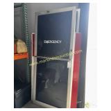 Commercial Entry Door, Glass with hinges