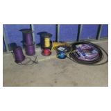 Multiple Spools Of Electrical Wire