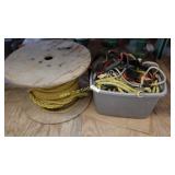 2nd Floor - Large Spool Of Rope & Tote Of