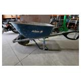 Wheel Barrow, Metal, Blue