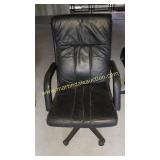 2nd Floor - Black Rolling Office Chair