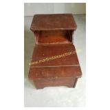 2nd Floor - Vintage Wood Side Table