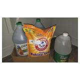 Vinegar & Baking Soda - 3) Gallons of White