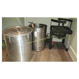 30 Qt Fryer & Gas Burner Base - 30 quart fryer