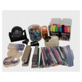 Office Supplies Lot - Highlighters, Staplers &