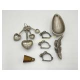 Mix Pewter Lot - Alligator Scoop