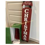 2007 DEPT 56 Red Sisal Christmas Tree - 2007
