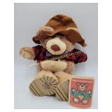 Furskins Teddy Bear Plush 19", XAVIER ROBERTS