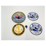 Navy Theme Patches - Embroidery Patches - Delayed