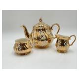Vintage Sadler Gold Gilt Tea Set