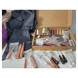 Leather Tooling Kit & Large Leather Scraps