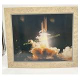 NASA Space Shuttle Night Launch - Employee Signed