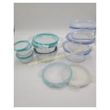 Snapware Pyrex Glass Storage Containers
