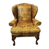 1) Old Hickory Tannery Arm Chair - Faux Croc