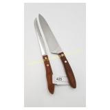 2) Sears CRAFTSMAN Knives - Riveted Vintage