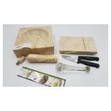 Granite Mortal & Pestle, Cheese Board