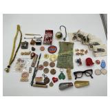 Vintage Ephemera Items - Wooden Nickels,