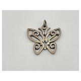 James Avery Sterling Lace Butterfly RETIRED