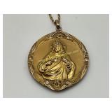 Double Sided Pendant - Sacred Heart of Jesus