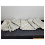 Group Of 6 Tahari Extra Long Curtains Polyester,
