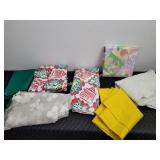 Mix Lot Of Tablecloths