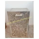 Vintage Silver Color Storage Box
