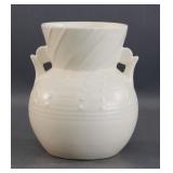 Beswick Art Deco Cream Ceramic Vase