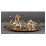 Rideau Plate (Birks) Silver-Plate Tea Service