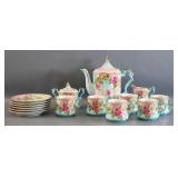 RS Prussia Style Tea Set with Floral Design