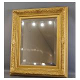 Victorian Style Gilt Frame Bevelled Glass Mirror