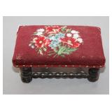 Needlepoint Footstool