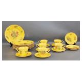 French Faience Luneville 'Old Strasburg' Dinnerwar